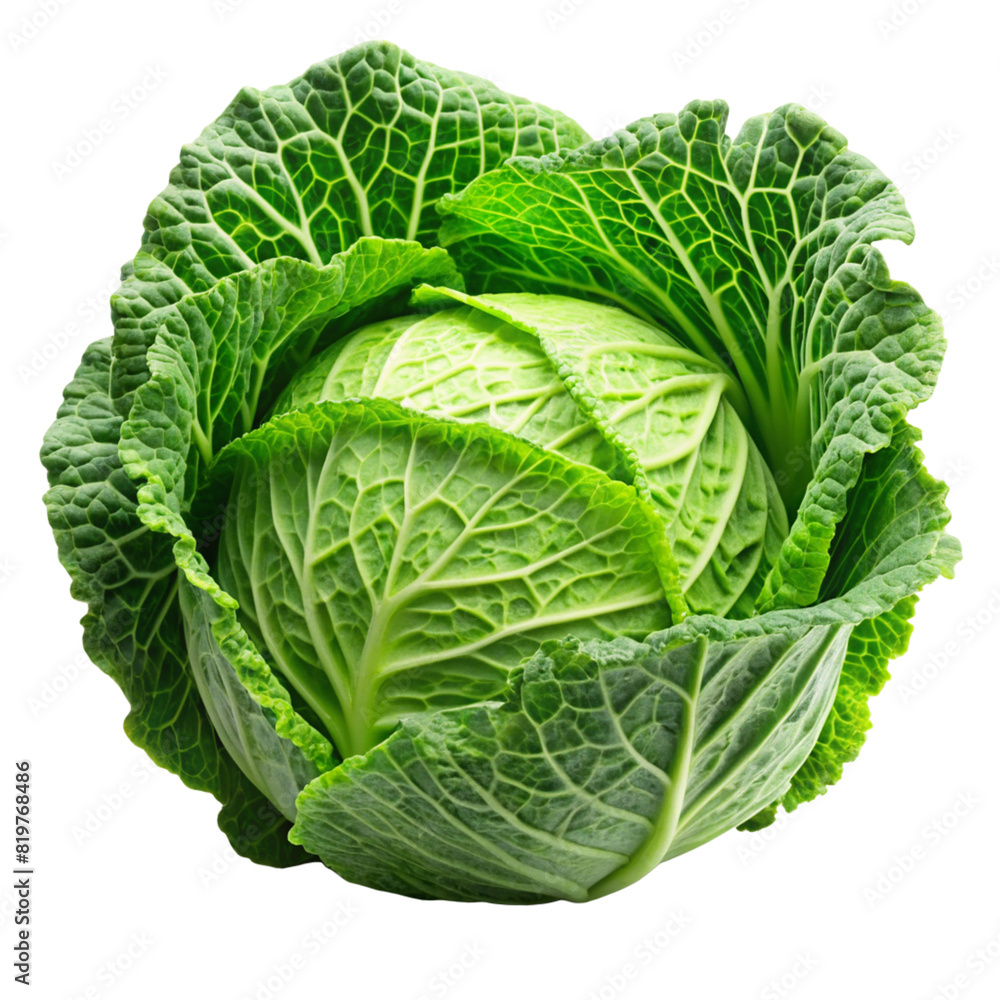 cabbage isolated on white background cabbage isolated on white background