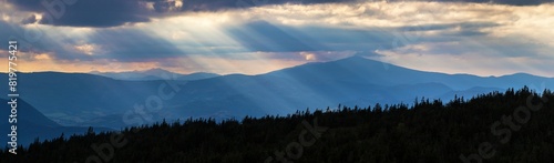 Mount Kralova Hola, Nizke Tatry mountains, landscape photo