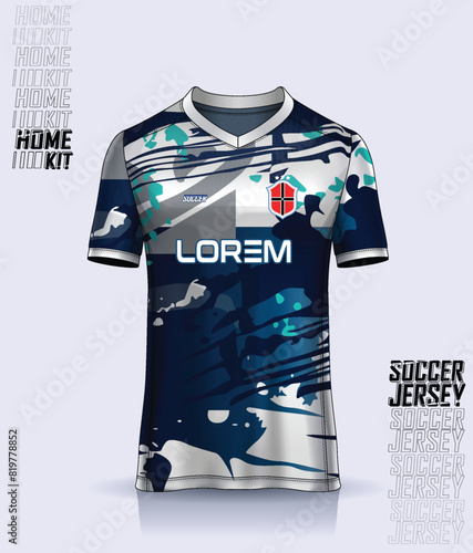 Soccer jersey design for sublimation sport t shirt design