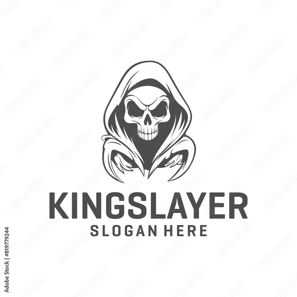 Killer devil logo vector illustration Killer devil logo vector illustration