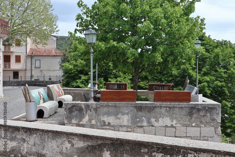 Macchiagodena - Terrazza della Lettura da Via XI Febbraio