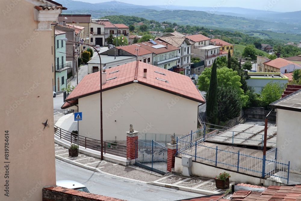 Macchiagodena - Scorcio del borgo da Via Alfredo Notte