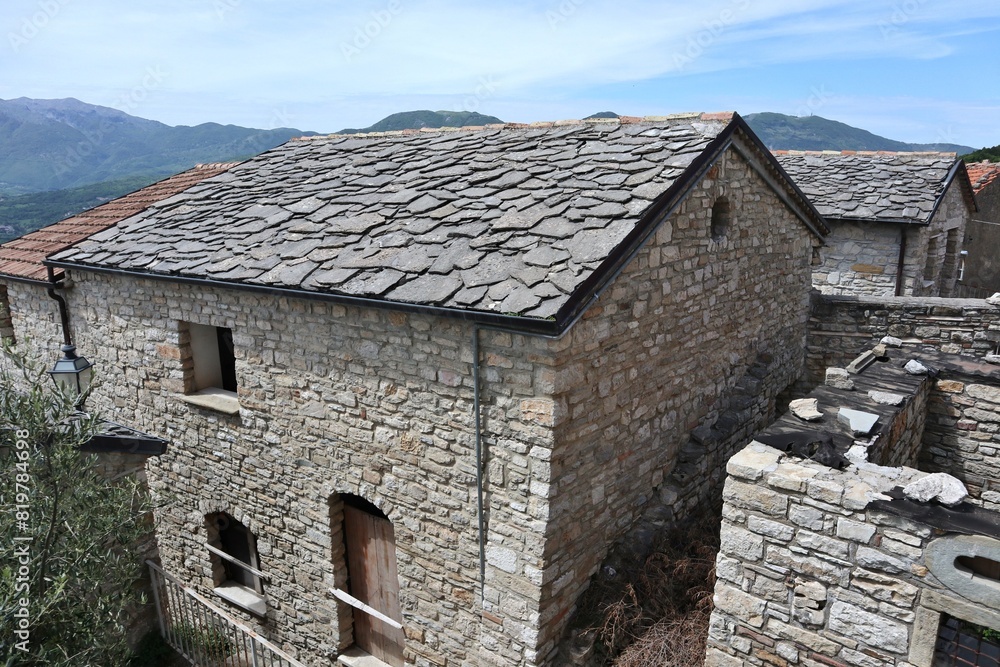 Macchiagodena - Scorcio del borgo dalla Chiesa di San Nicola
