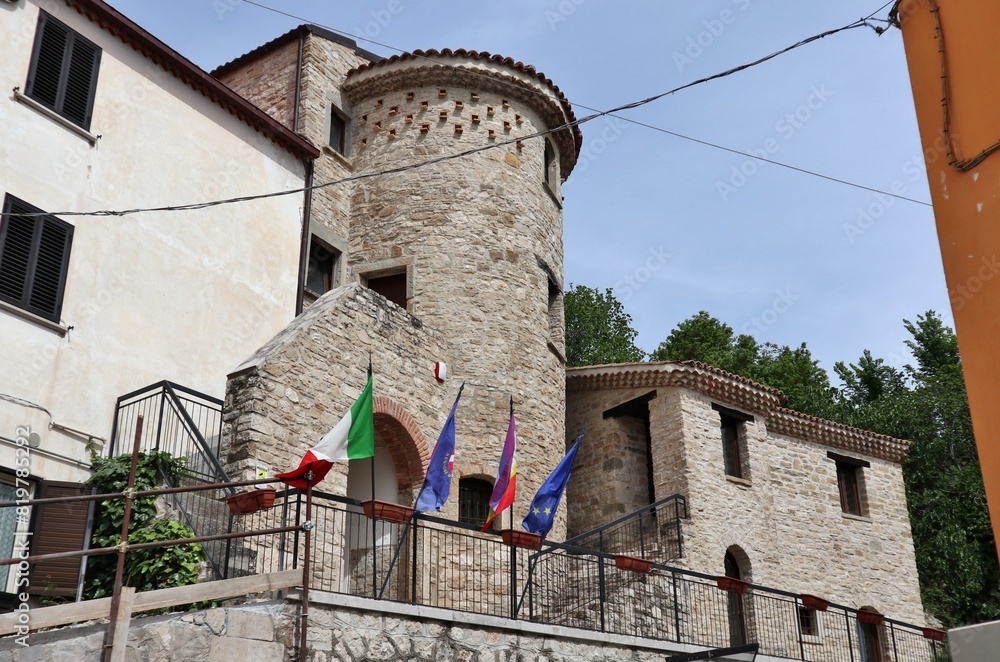 Macchiagodena - Torretta medioevale di Casa Carile-Meo