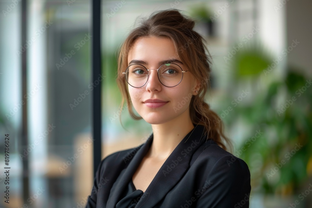 Happy middle-aged business woman manager in the office Smiling woman in the bank. Beautiful simple AI generated image in 4K, unique. Happy middle-aged business woman manager in the office Smiling woman in the bank. Beautiful simple AI generated image in 4K, unique.