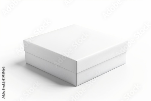 Wallpaper Mural White Box Packaging Mockup on Isolated Background created with Generative AI Torontodigital.ca