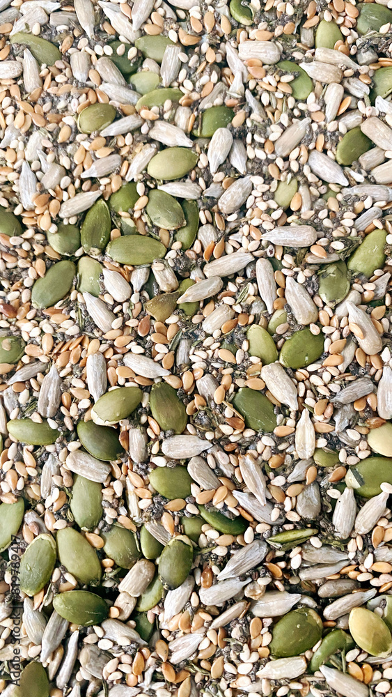 Healthy homemade crackers with seeds Healthy homemade crackers with seeds