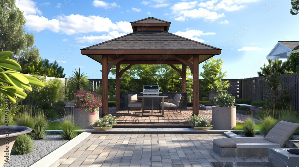 pavilion in the park