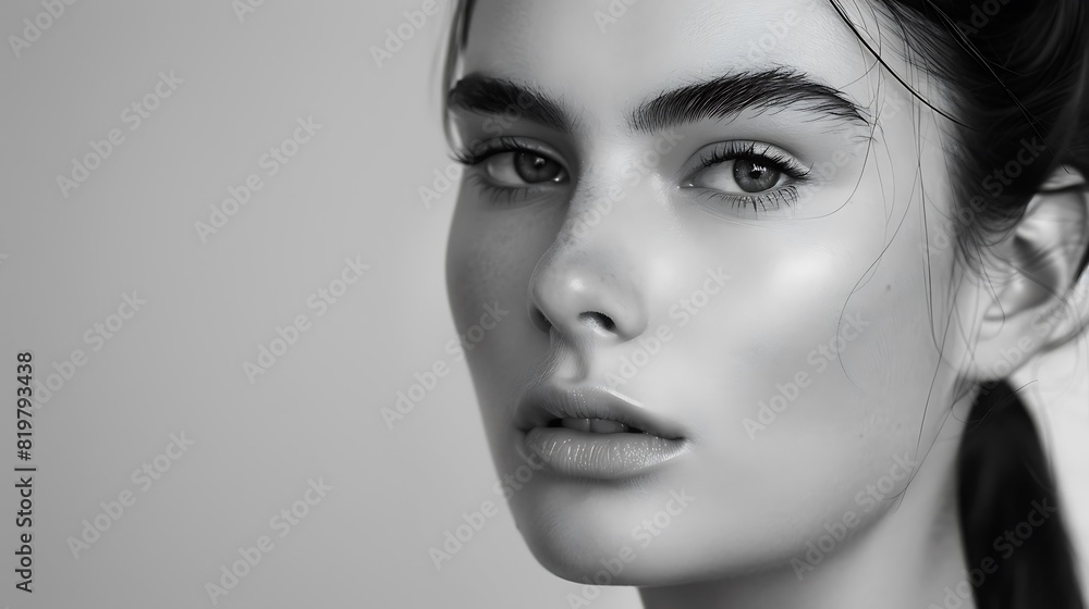 Graceful Elegance: Model Posing with Clean Lines and Pure Forms in Smooth Polished Style Graceful Elegance: Model Posing with Clean Lines and Pure Forms in Smooth Polished Style