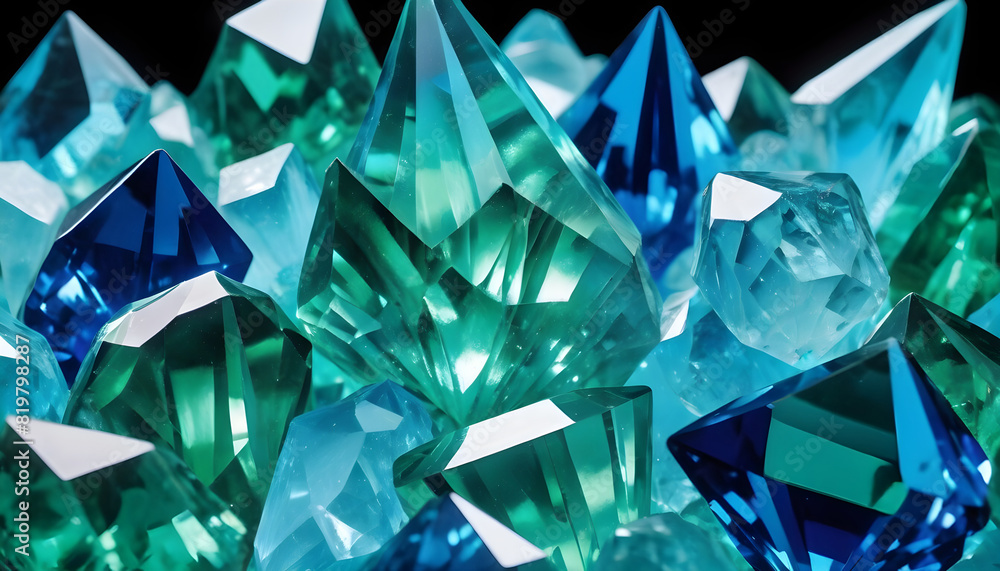 Gemstone Wonder, The Captivating Turquoise Crystal Cluster Gemstone Wonder, The Captivating Turquoise Crystal Cluster
