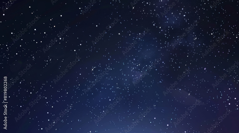 Obraz premium Stunning starry night sky background - outer space modern image