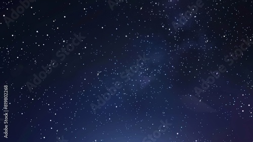 Stunning starry night sky background - outer space modern image