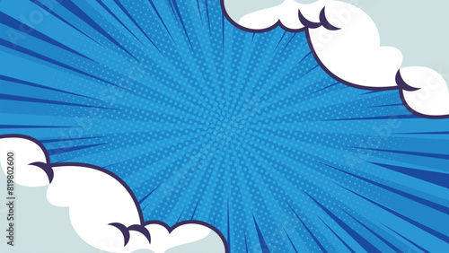 Comic thumbnail background