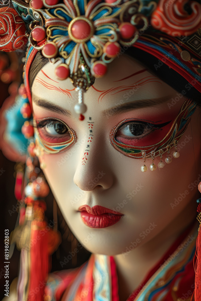 Peking Opera. Generative AI. Peking Opera. Generative AI.