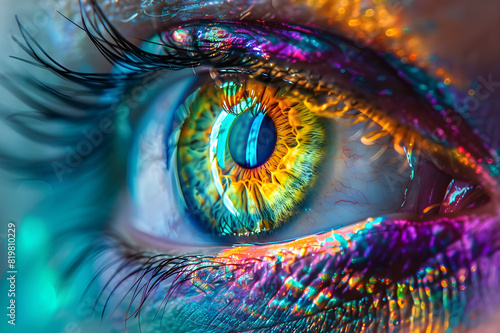 Fantasy Neon Eye