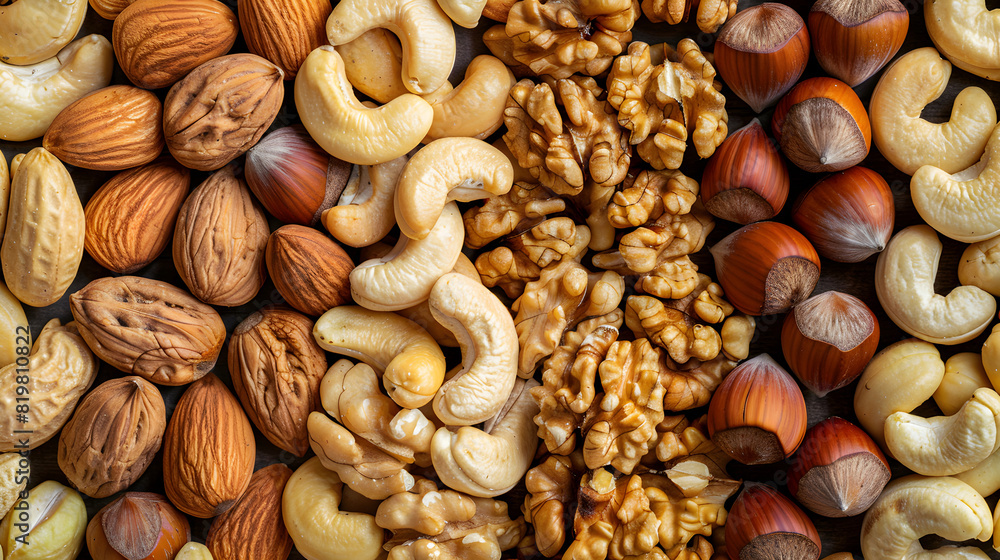 Groups of organic nuts background. Healthy food eating concept. Groups of organic nuts background. Healthy food eating concept.