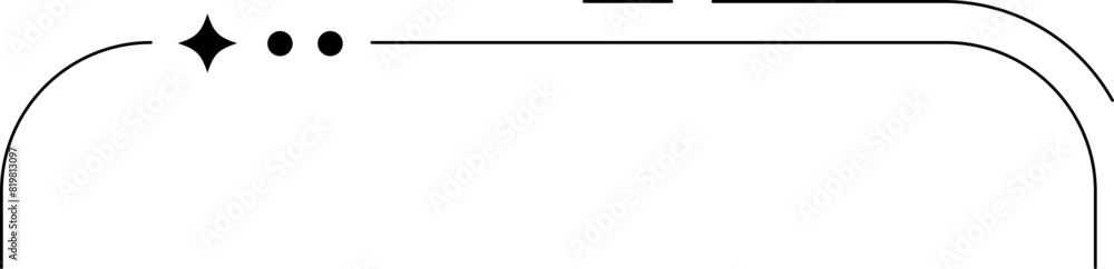 Minimalist aesthetic line frame Minimalist aesthetic line frame