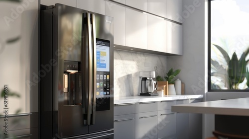 Smart Kitchen of the Future: High-Tech Appliances and Digital Features in a Modern Family Kitchen