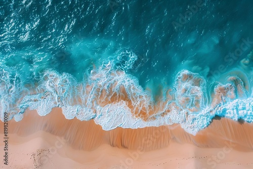 From the turquoise waves to the golden sands, bask in the beauty of the beach from above. The gentle sound of the waves and the warm kiss of the sun await you. ©  Green Creator