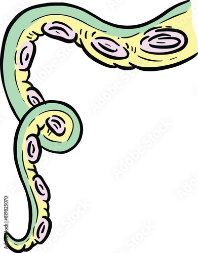 Cartoon octopus Tentacle Cthulhu Clipart