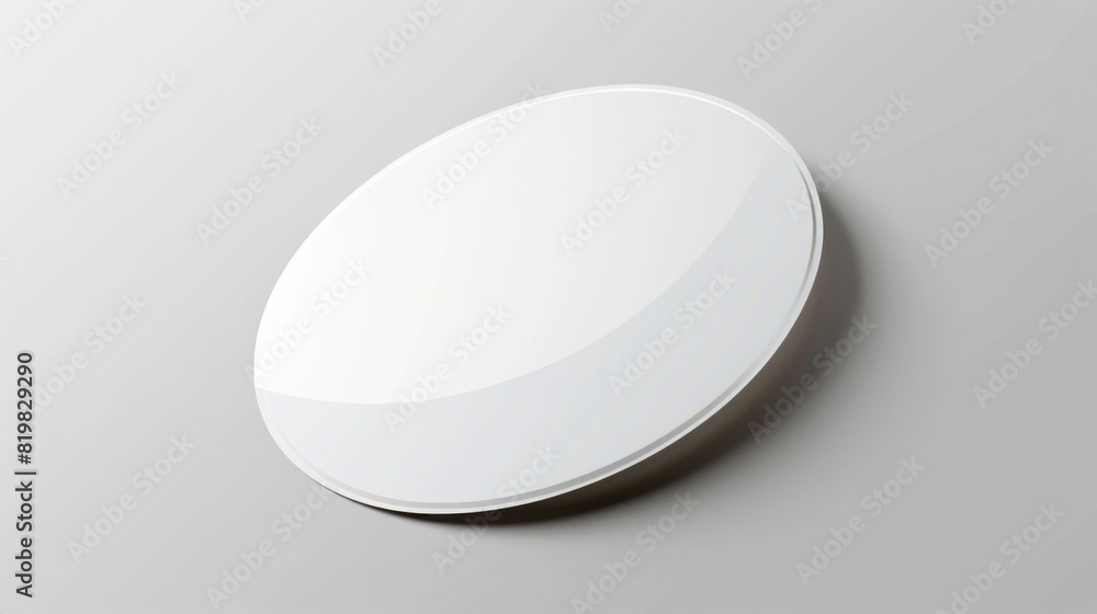 A simple white toilet seat on a gray floor. Suitable for bathroom or interior design concepts A simple white toilet seat on a gray floor. Suitable for bathroom or interior design concepts