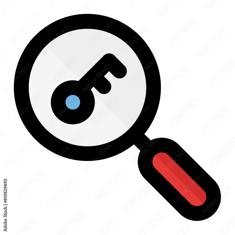 Keywords Icon in Filled Line Style Keywords Icon in Filled Line Style