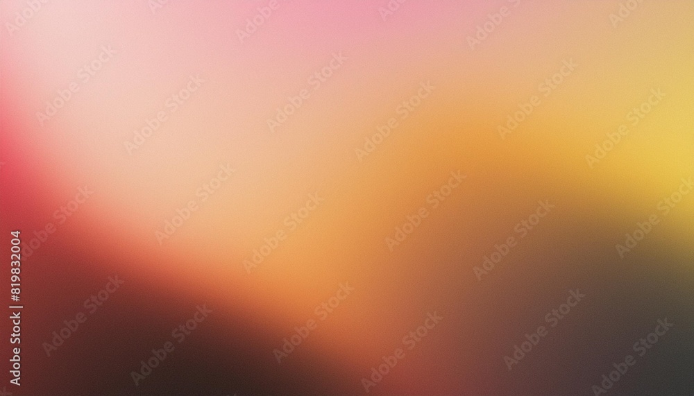 abstract background red orange yellow pink black grainy gradient vibrant color flow noise texture effect wide banner size