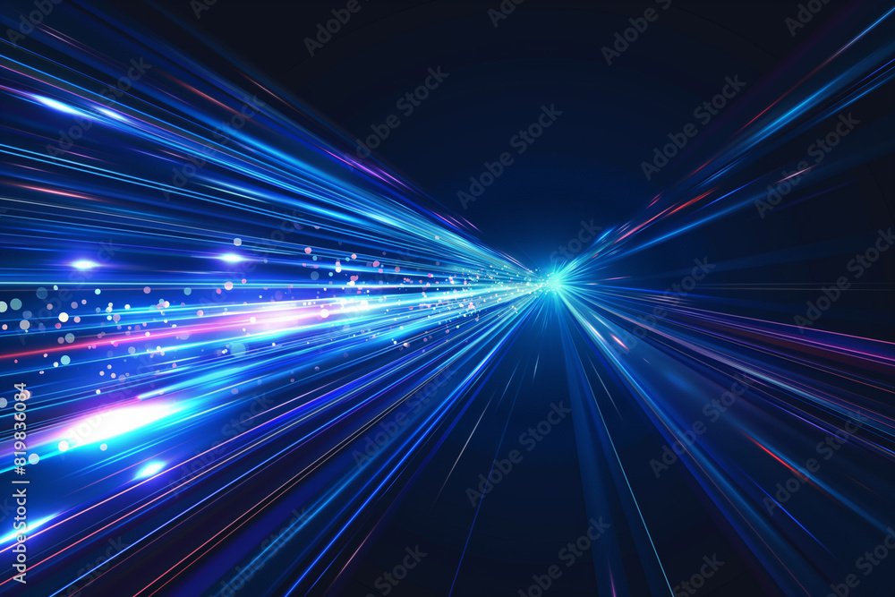 Obraz premium blue abstract background cool dark