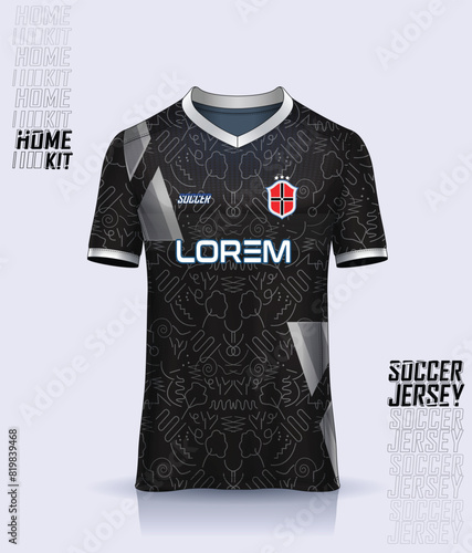 Collection of sports shirts - Soccer jersey for sublimation