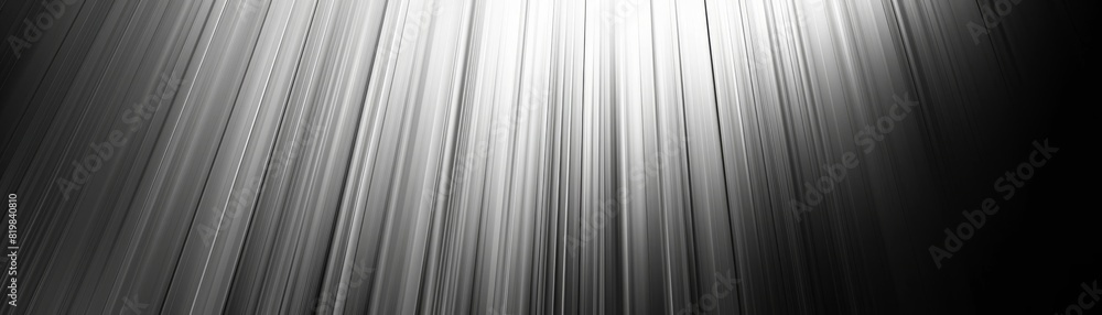 Obraz premium Close-up of white curtain with light shining through.
