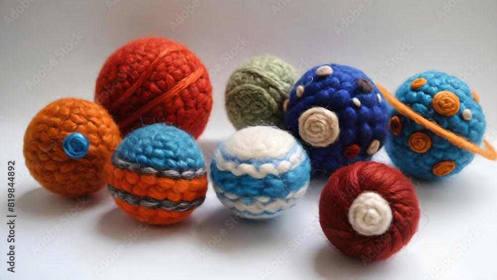 Kniting style planets Kniting style planets