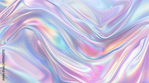 Dynamic Abstract Holographic Pattern Background