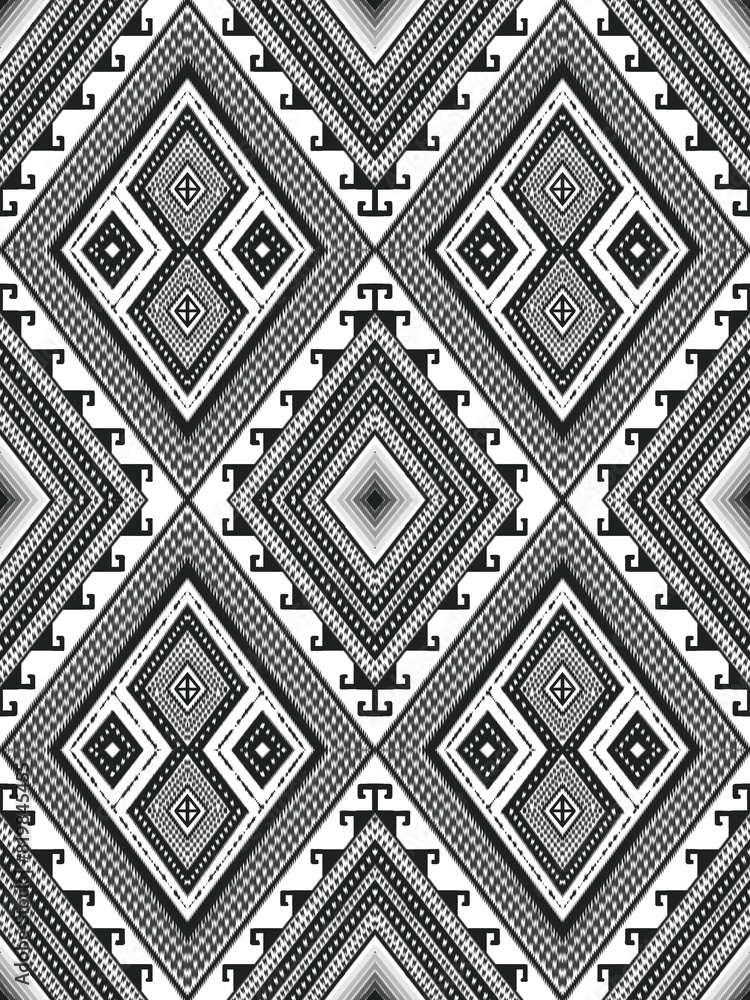 Ikat Ethnic traditional orientation tribal seamless pattern,ikat Abstract,Aztec geometric,Thai Ikat fabric Ikat ethnic. Design for background,carpet,wallpaper,clothing,wrapping,Batik,fabric Ikat Ethnic traditional orientation tribal seamless pattern,ikat Abstract,Aztec geometric,Thai Ikat fabric Ikat ethnic. Design for background,carpet,wallpaper,clothing,wrapping,Batik,fabric