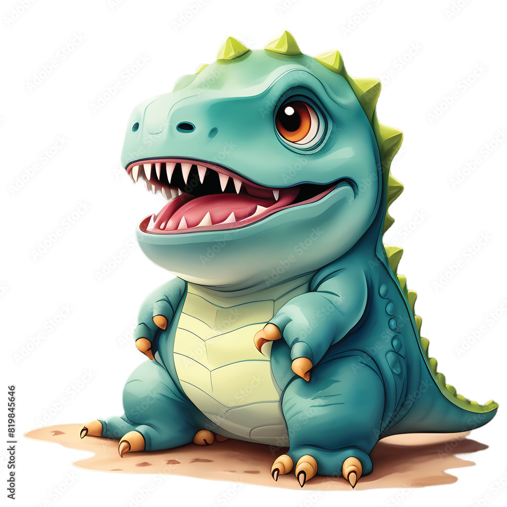 Fototapeta premium Cute Dinosaur cartoon