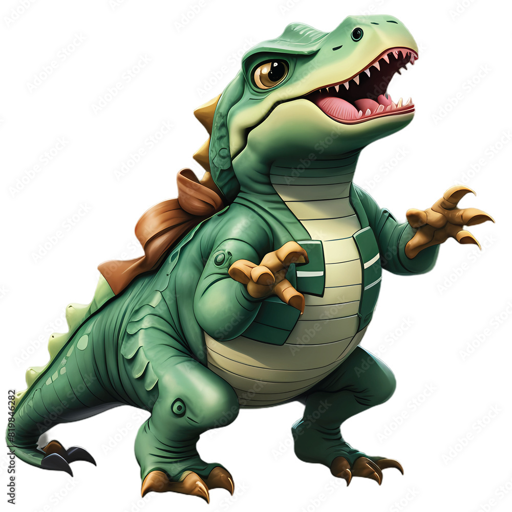 Fototapeta premium Cute Dinosaur cartoon