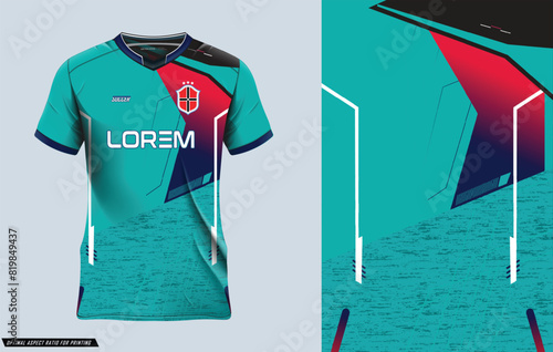 sports jersey template for soccer uniform shirt design