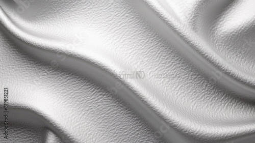 Black textile close up. Abstract artwork of close up of luxury cloth with smooth texture and white color. High resolution fabric texture for background, fashion, and material concept design. AIG35.