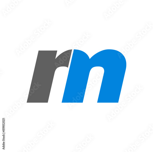 RM company name initial letters monogram