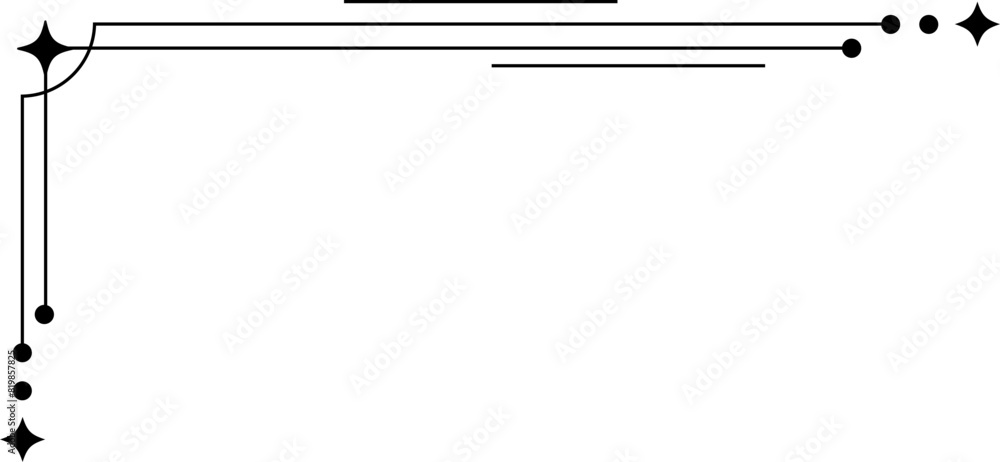 Minimalist aesthetic line frame Minimalist aesthetic line frame
