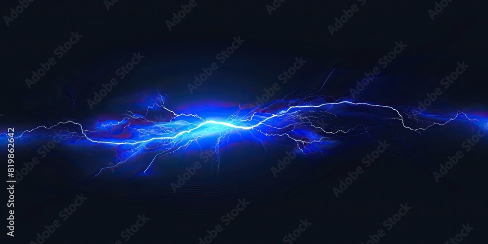Inky Ignition: An Electrifying Illustration of Lightning's Primal Power Inky Ignition: An Electrifying Illustration of Lightning's Primal Power