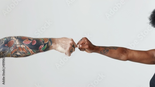 The Fist Bump of Solidarity photo