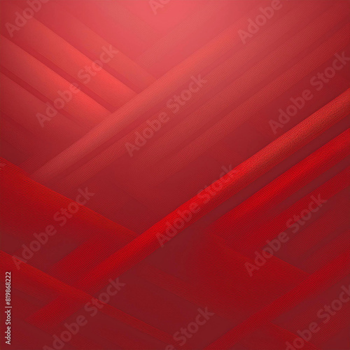 Red simple criss cross diagonal, gradient background, illustration. photo