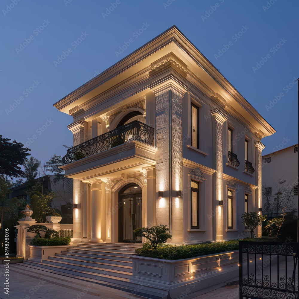 neoclassic luxury villa