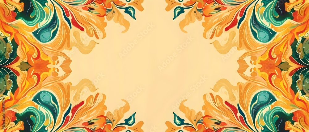 Vibrant Abstract Swirling Fluid Shapes and Patterns in Colorful Motion Vibrant Abstract Swirling Fluid Shapes and Patterns in Colorful Motion