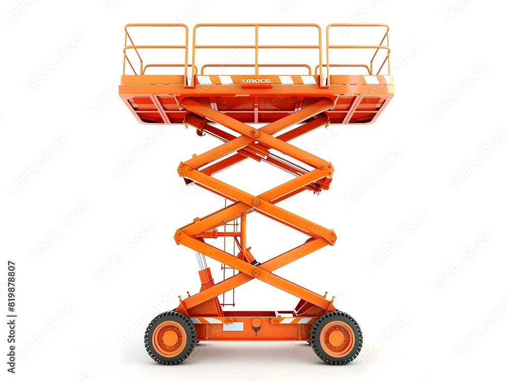 Versatile Hydraulic Scissor Lift for Elevated Work in Industrial and Construction Environments Versatile Hydraulic Scissor Lift for Elevated Work in Industrial and Construction Environments