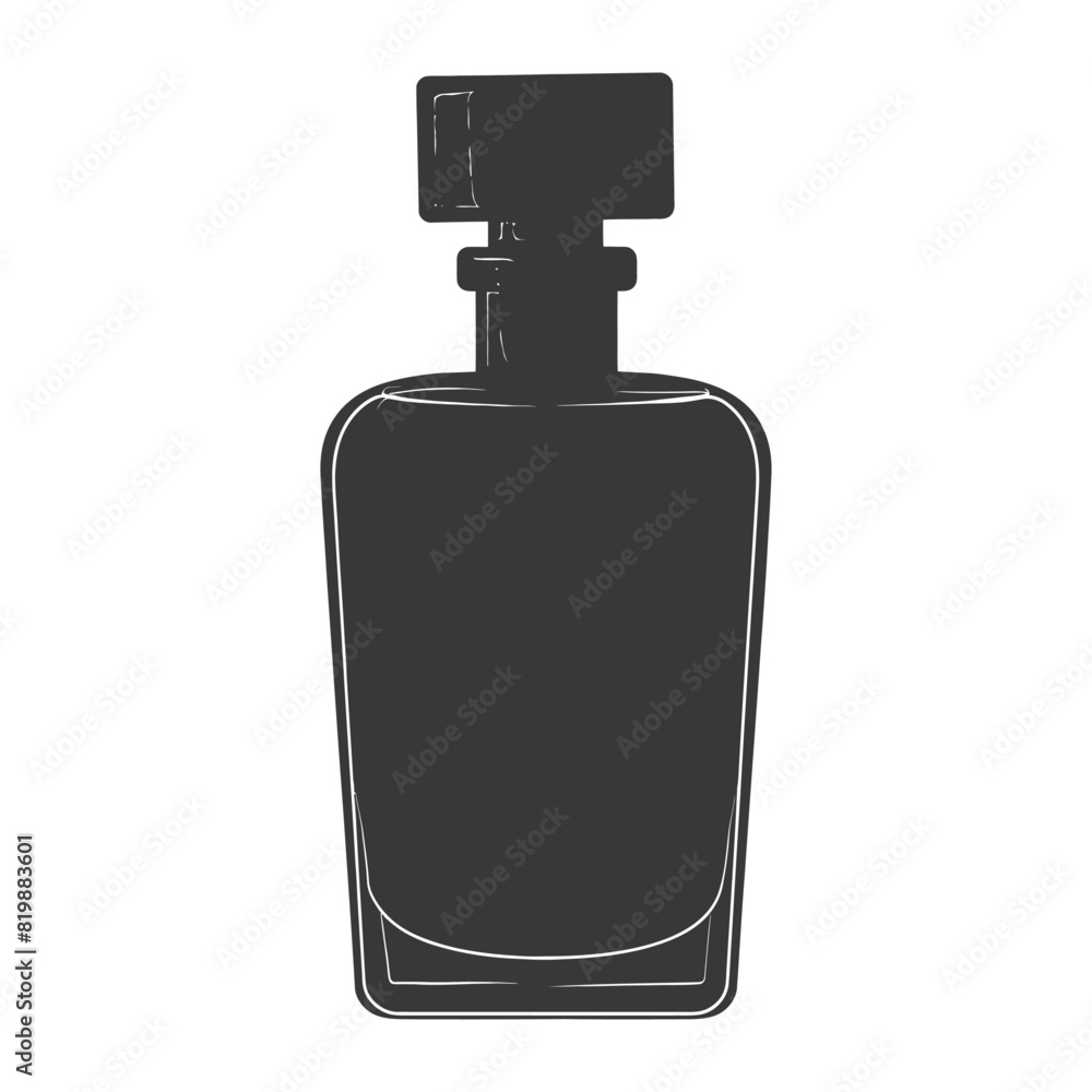 Silhouette perfume bottle black color only Silhouette perfume bottle black color only