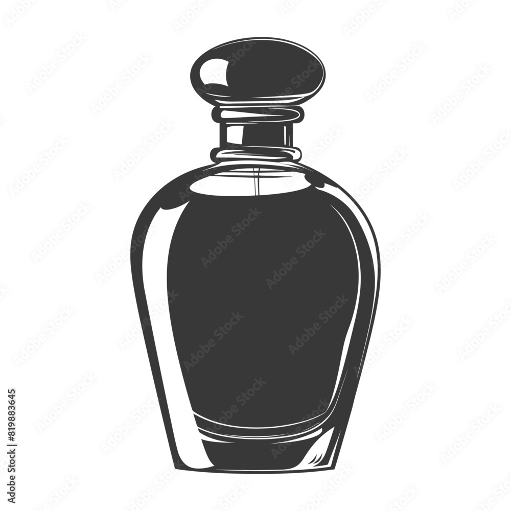 Silhouette perfume bottle black color only Silhouette perfume bottle black color only