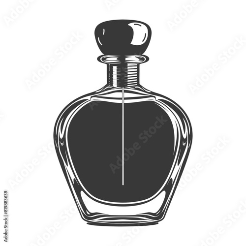 Silhouette perfume bottle black color only