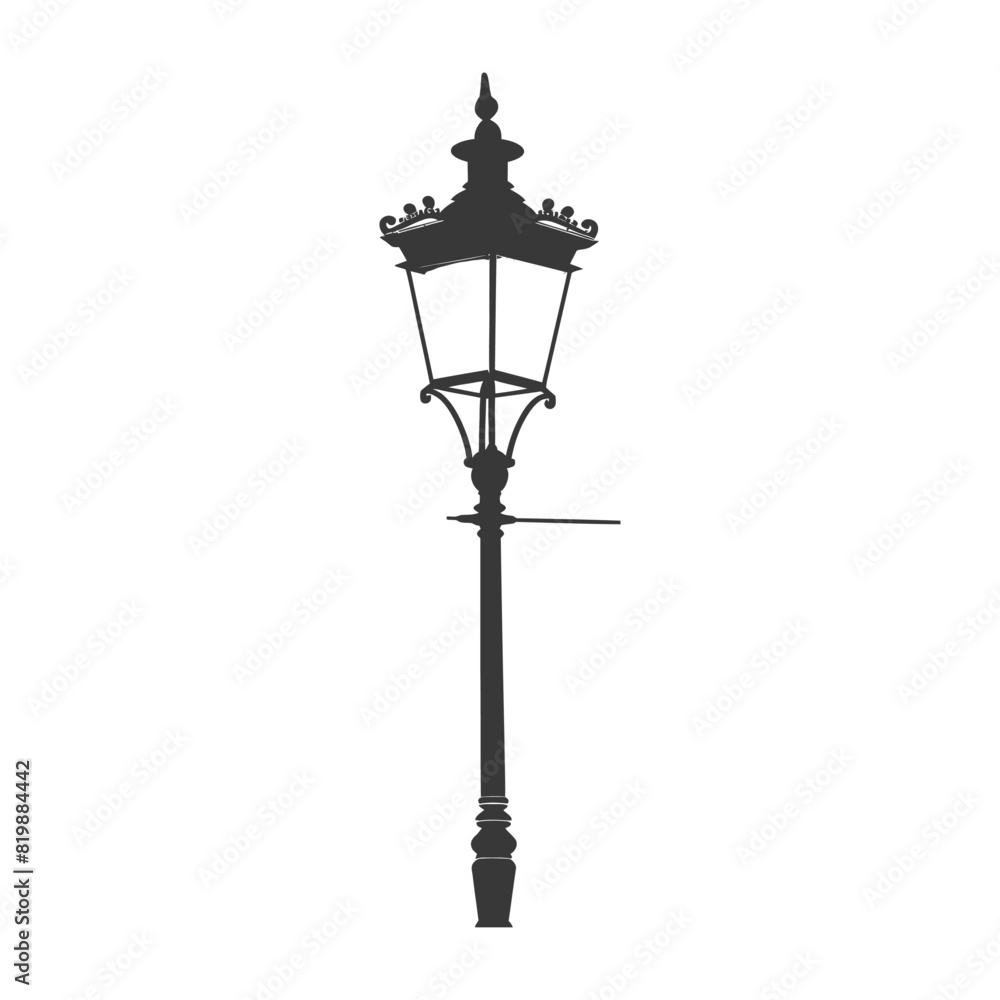 Silhouette Street Light black color only Silhouette Street Light black color only