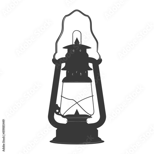 Silhouette Vintage lantern pendant lamp industrial style black color only